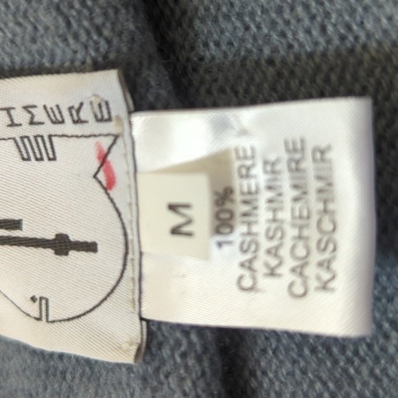 F by Fissore Cashmere Sweater with Sequin Fish M - Picture 10 of 16